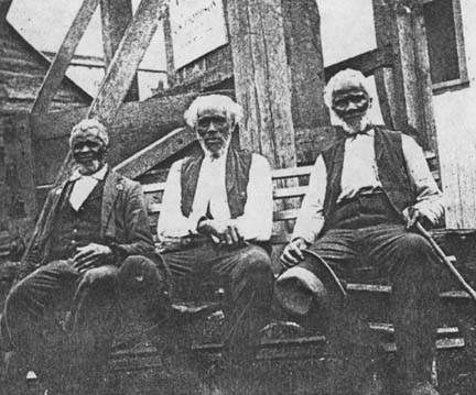 Three African American gentlemen..