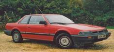 A red car.