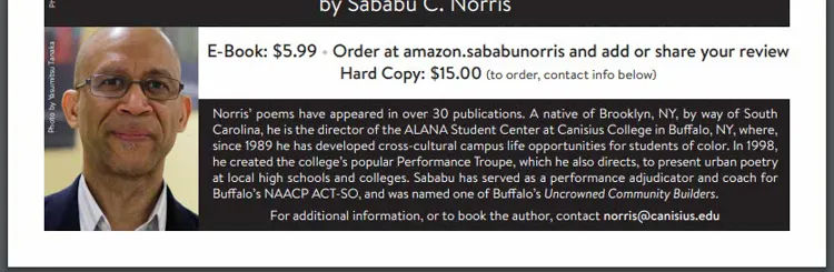 Sababu Norris biography image 2