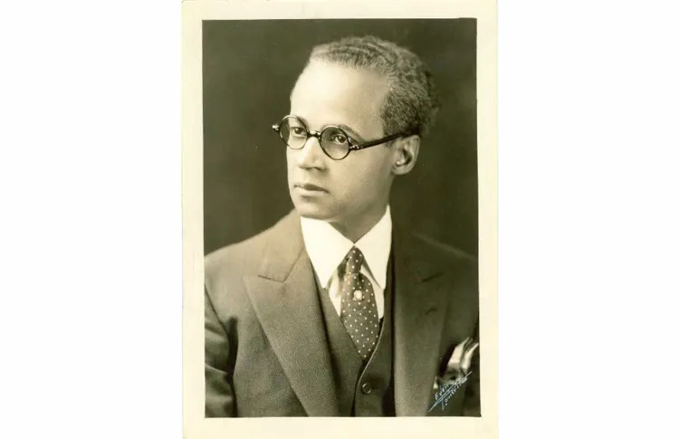 Mr. Evans photographed around 1930 at the age of 47.
