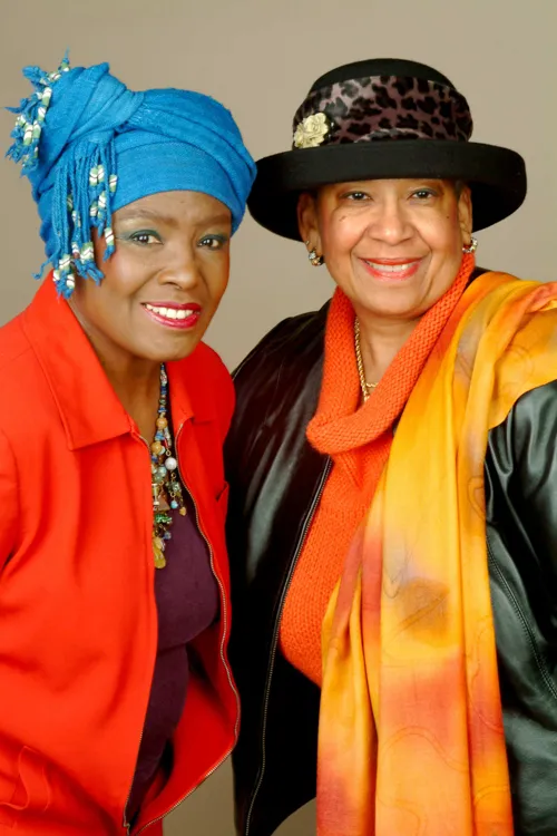 Barbara and colleague, Peggy Brooks-Bertram