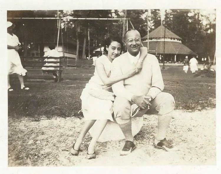 Dr. and Mrs. Lewis, circa 1931; thanks to B. Gwendolyn Greene.